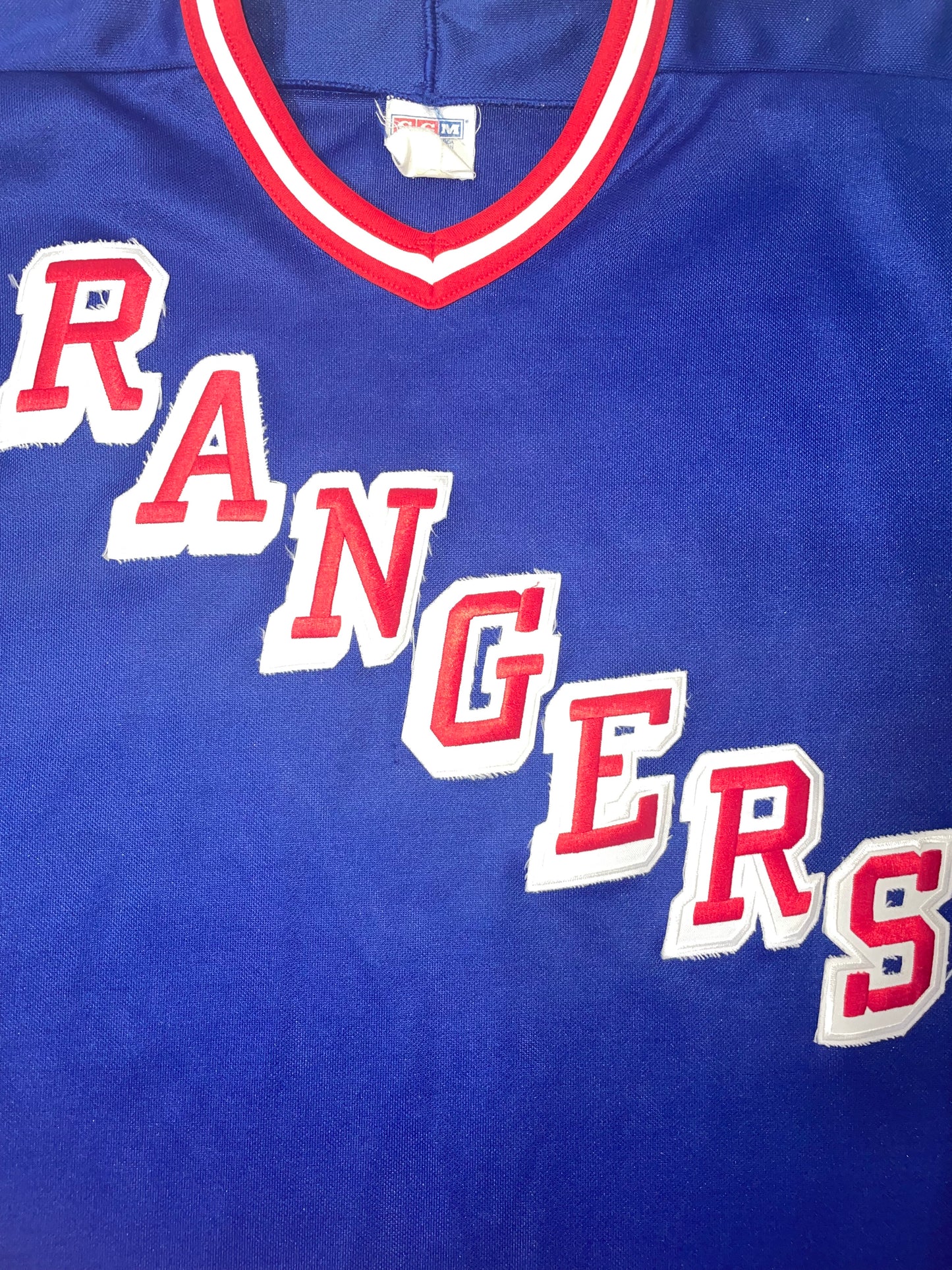 Vintage New York Rangers home jersey