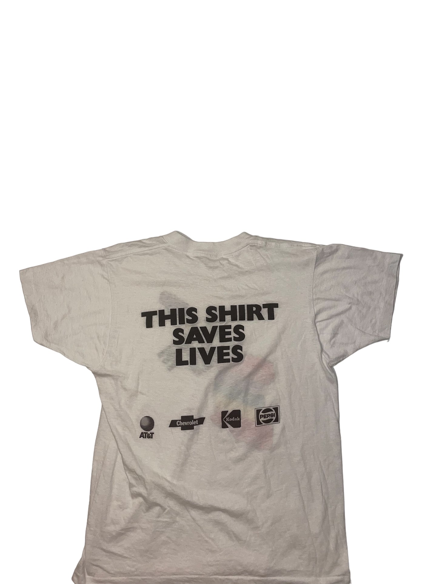 Vintage 1985 AIDS concert shirt