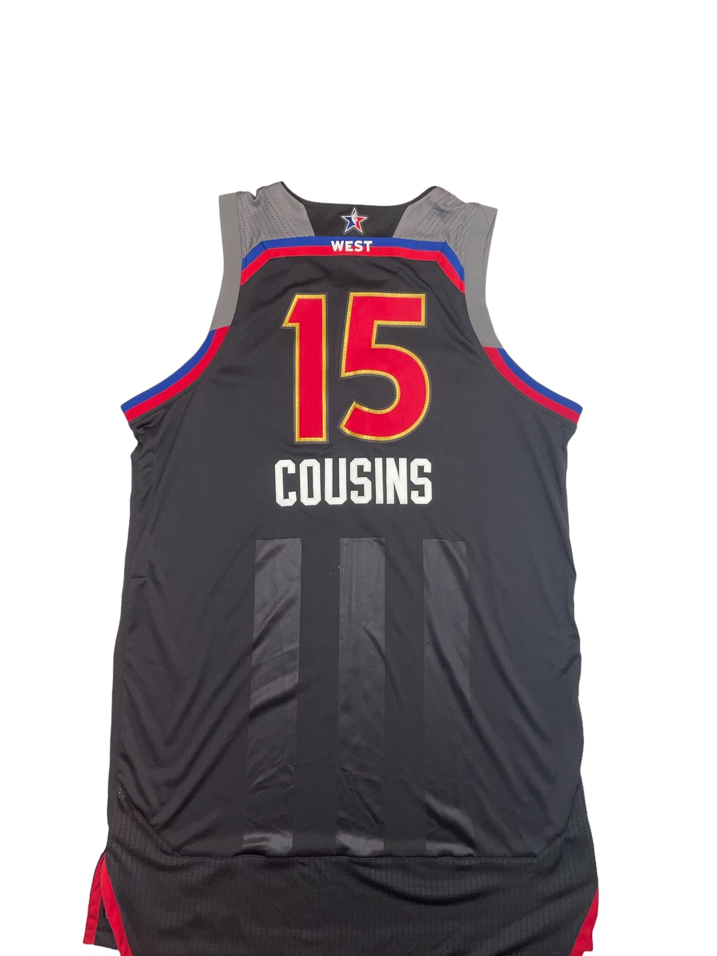 2017 NBA All Star game issued Demarcus Cousins basketball jersey size 3XL+4