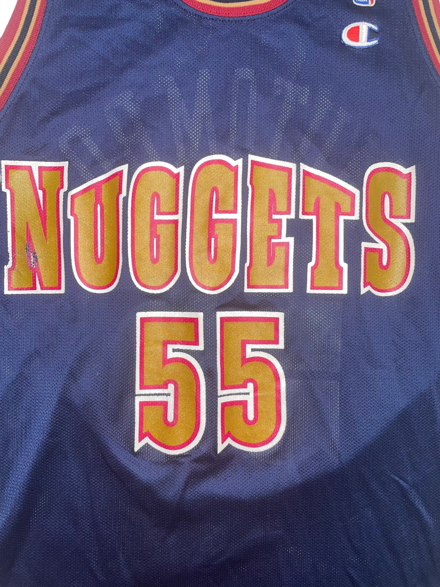 Vintage Dike Mutombo Denver Nuggets Jersey size XL