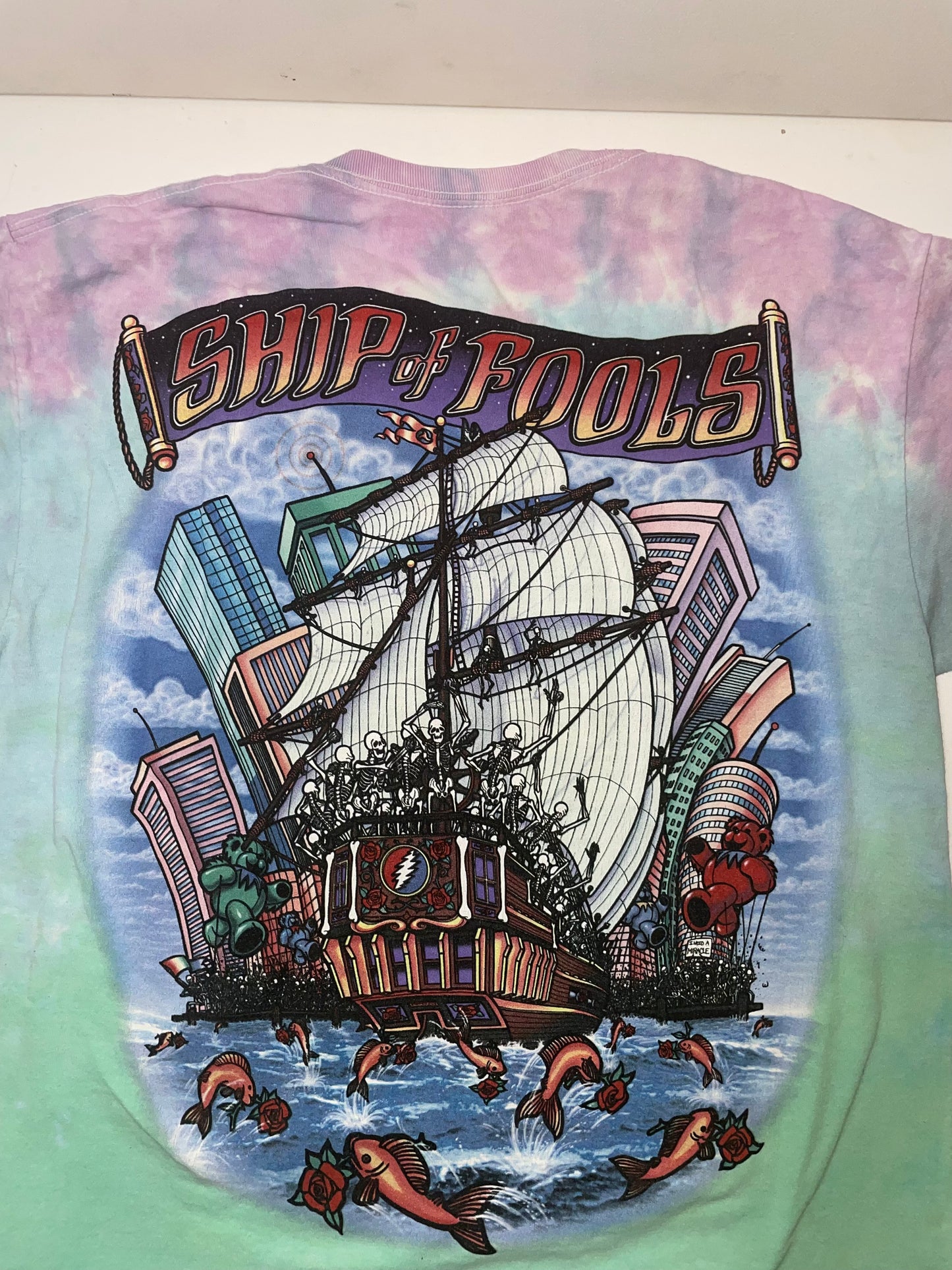 Retro Grateful Dead double sided shirt