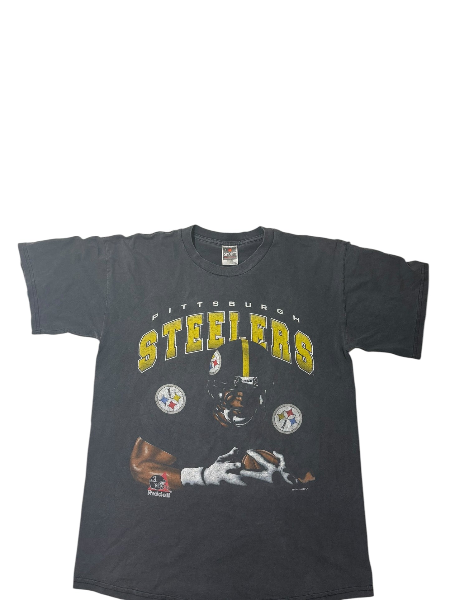 Vintage 1996 Pittsburgh Steelers Double sided player tee