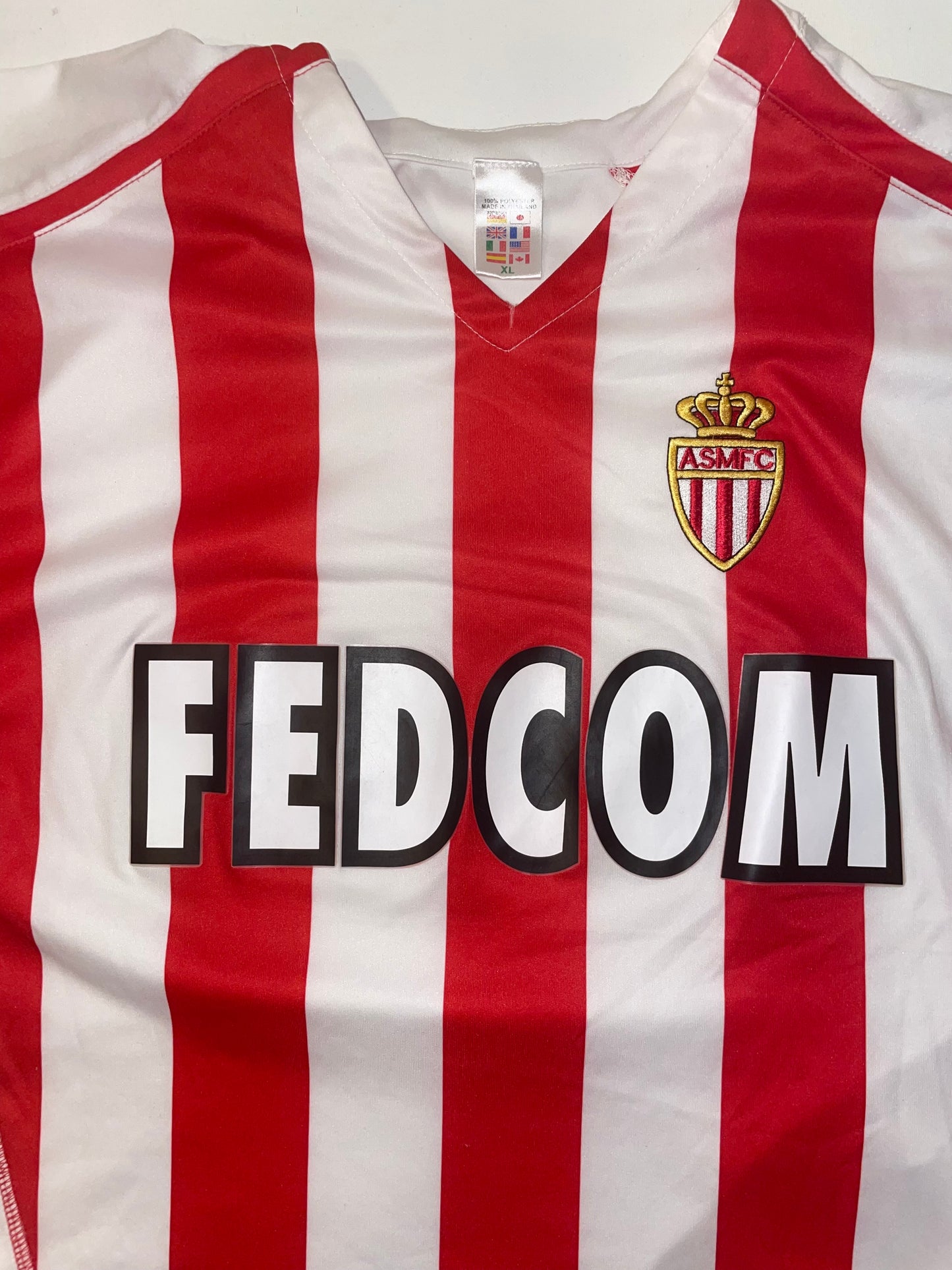 1999 AS Monaco soccer jersey size XL
