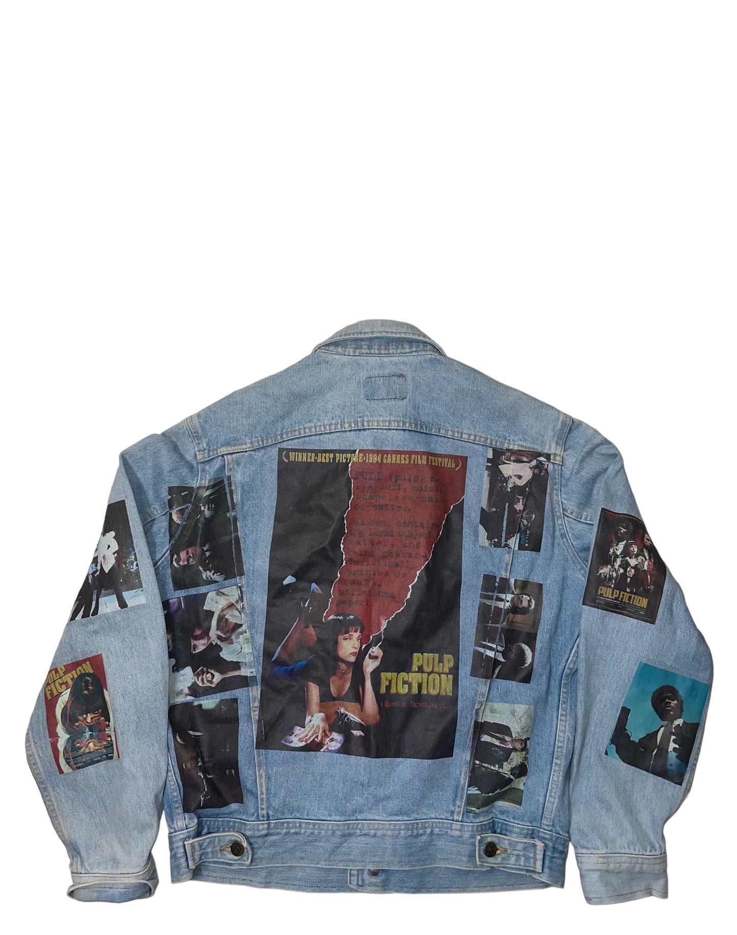 Vintage Pulp Fiction Denim Jacket by Rifle Western
