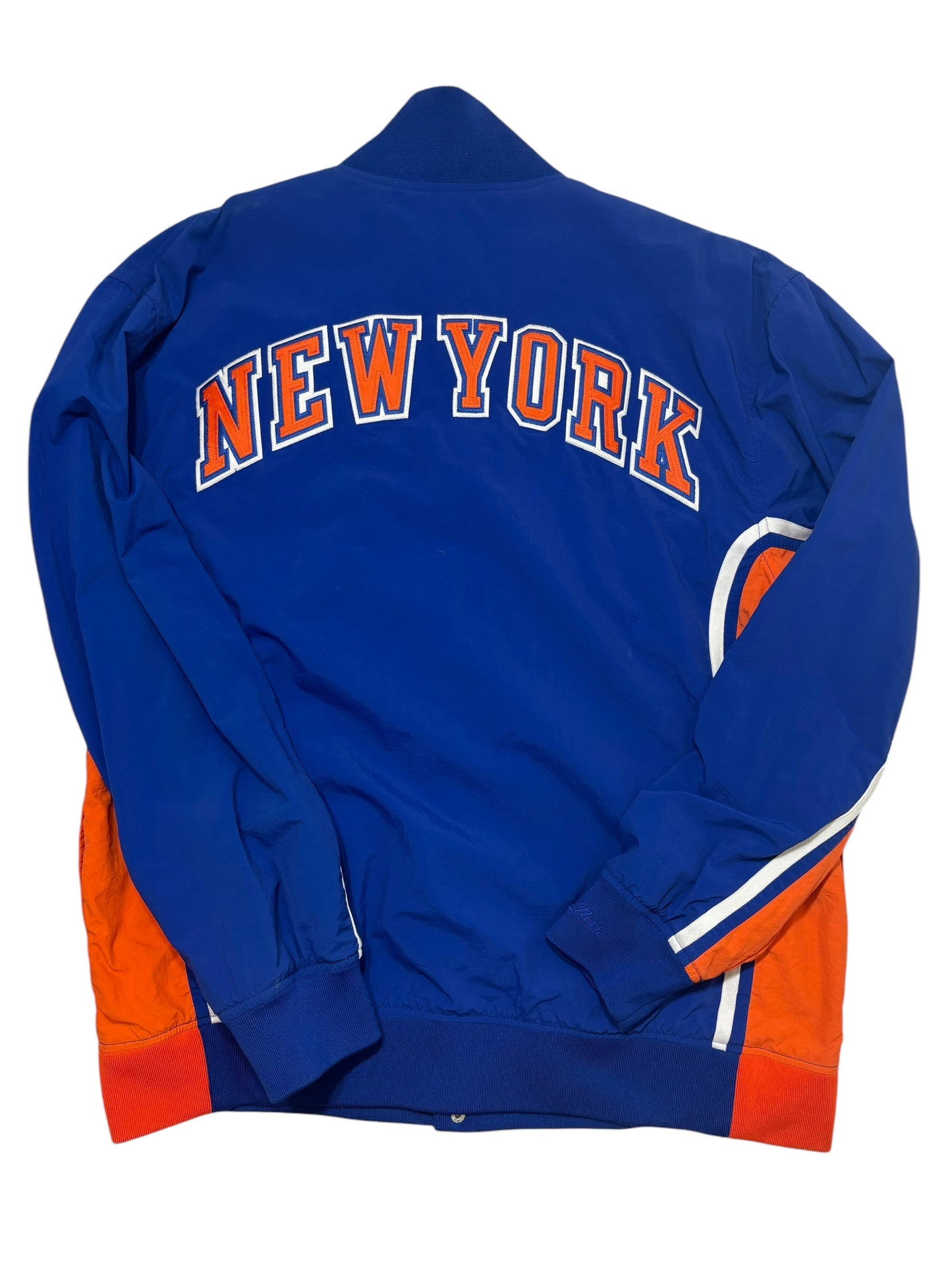 Mitchell and ness New York Knicks Warm up jacket size XL