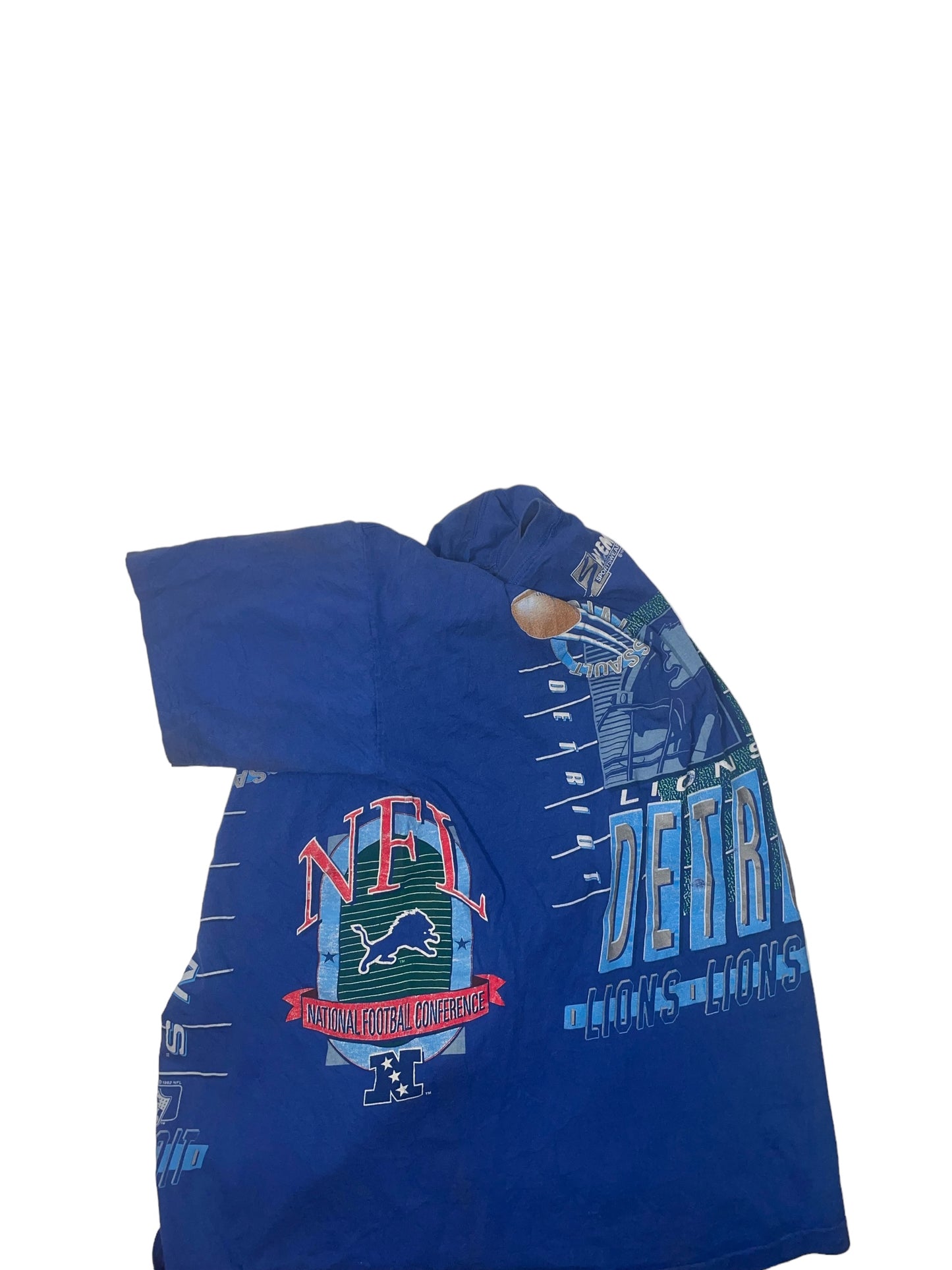 Vintage Aerial assault Detroit lions T shirt