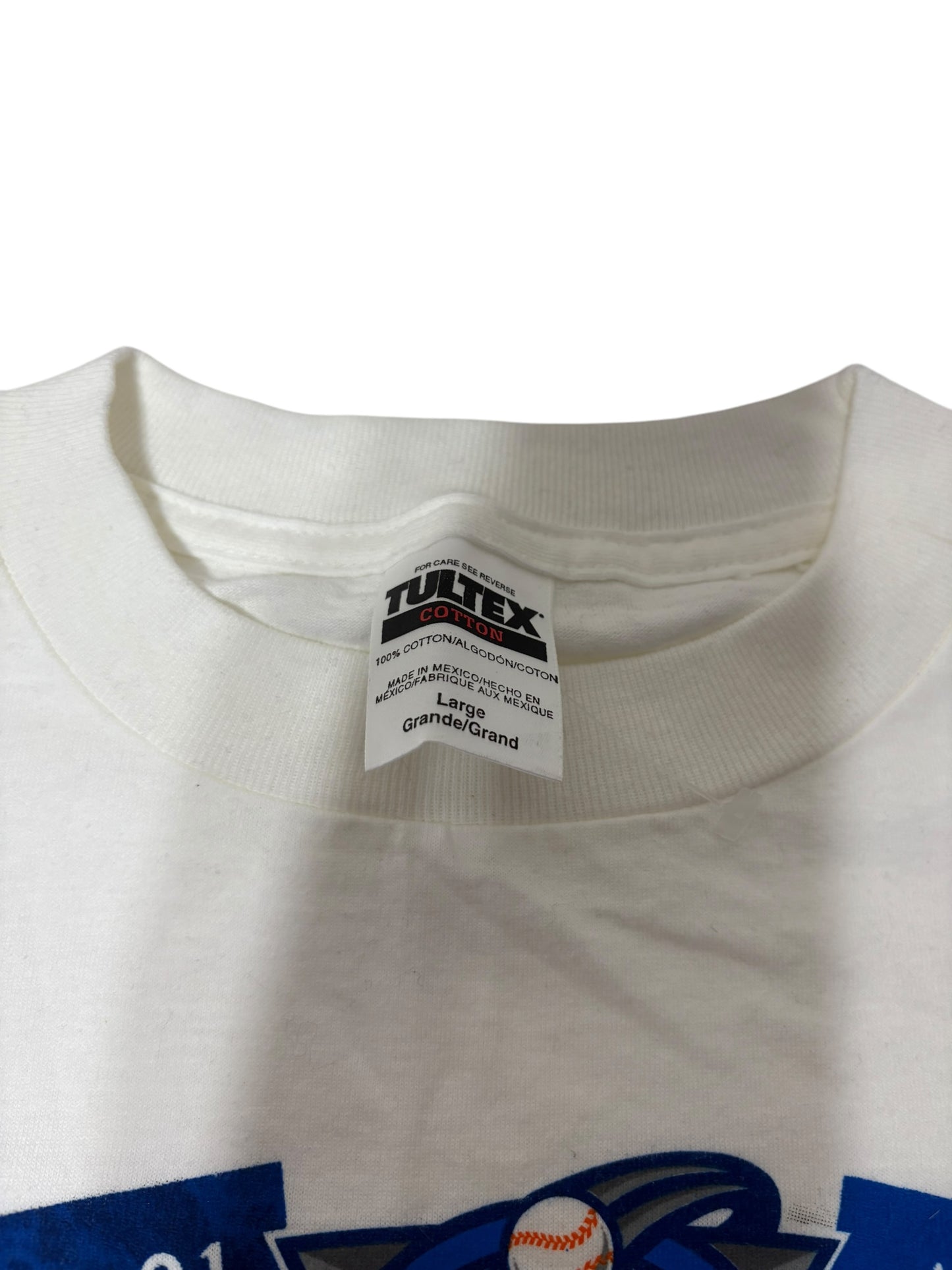 Vintage 2000 subway series players tee