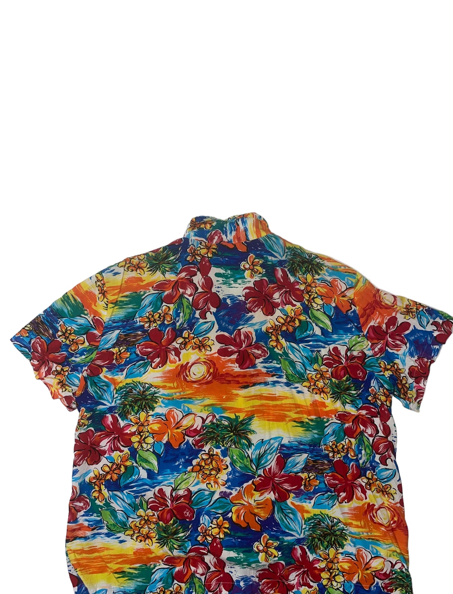 Vintage Hawaiian Floral Button up