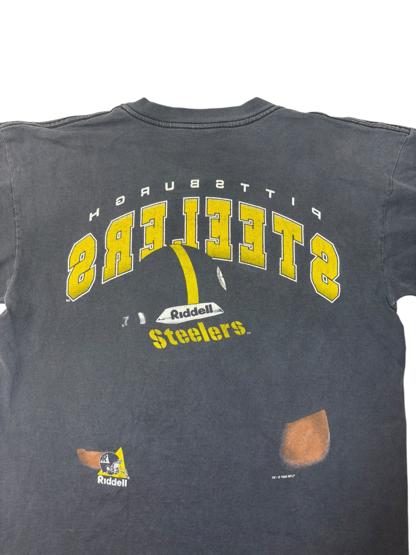 Vintage 1996 Pittsburgh Steelers Double sided player tee
