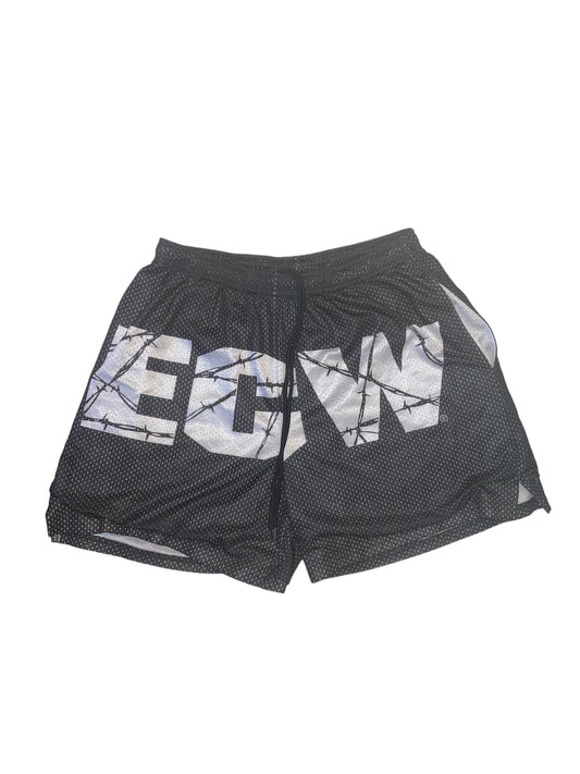 Chalkline x WWE ECW all over print shorts