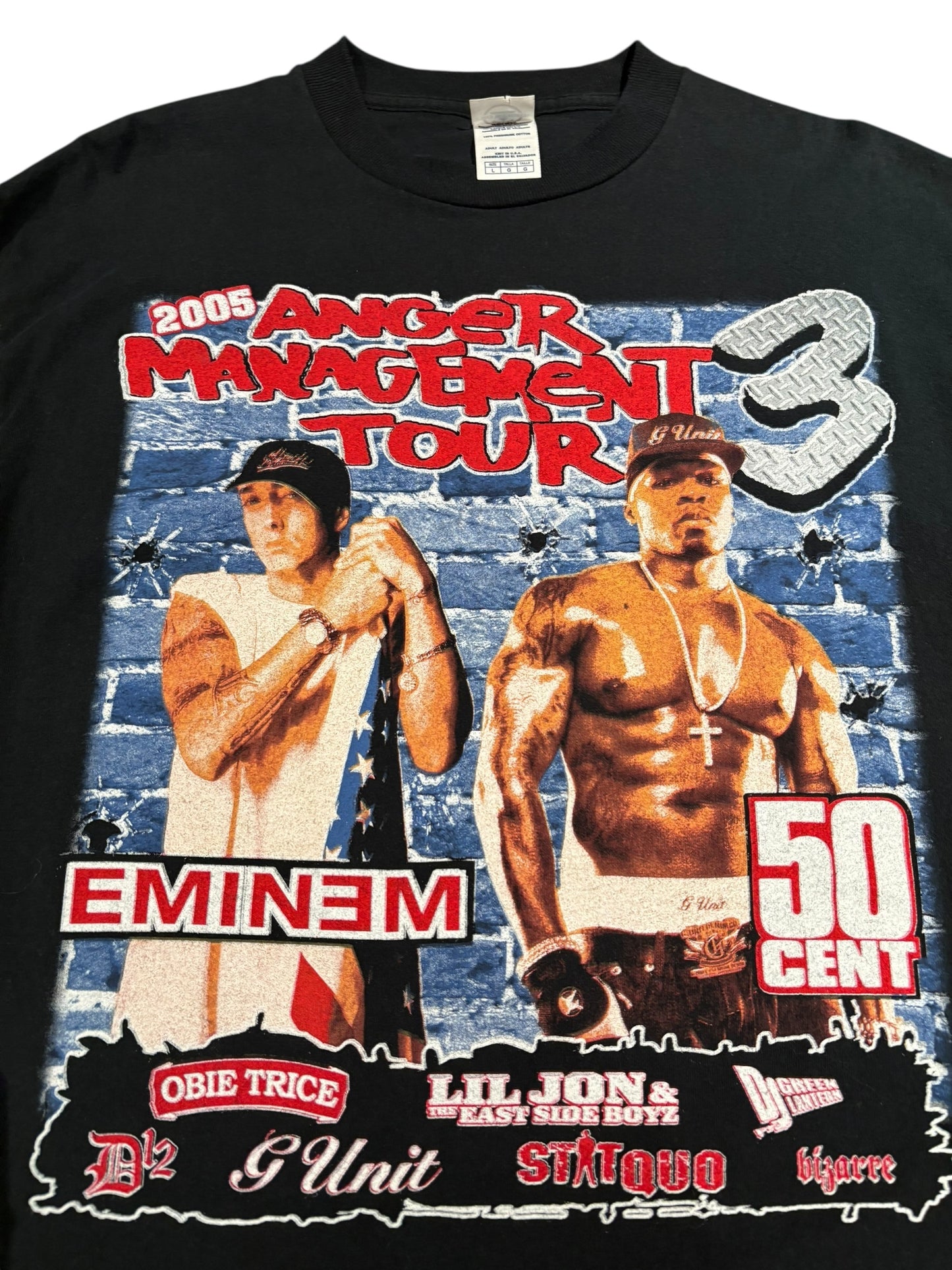 Eminem anger management 3 parking lot tour tee