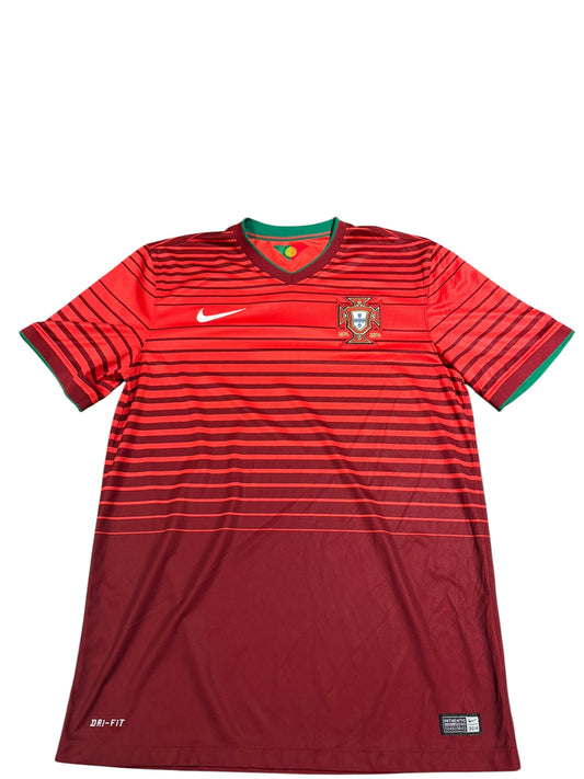 2014 Portugal national team soccer jersey size medium