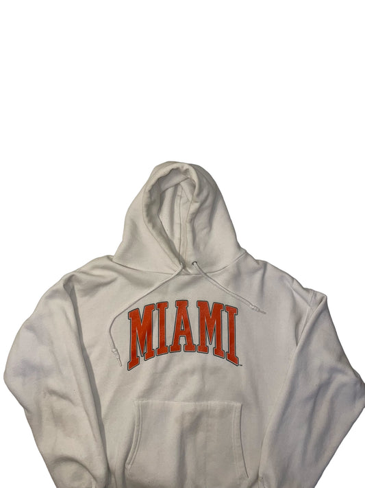 Vintage university if Miami spell out hoodie