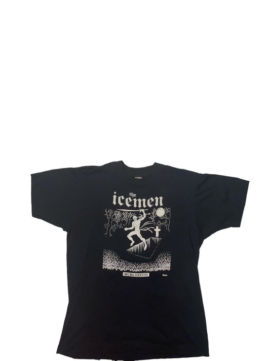 Vintage Icemen heavy metal shirt size Medium