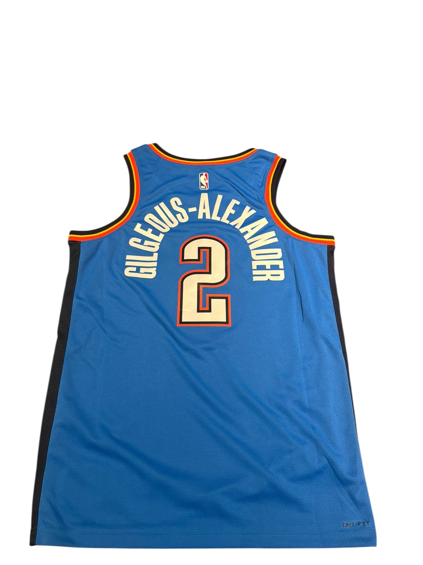 Nike Oklahoma City Thunder Shai Gilgeous-Alexander jersey size large