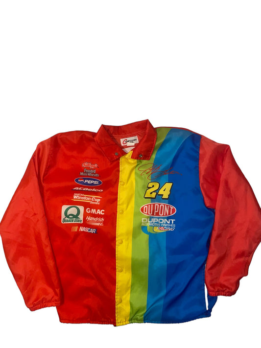Vintage Jeff Gordon NASCAR Nylon Windbreaker