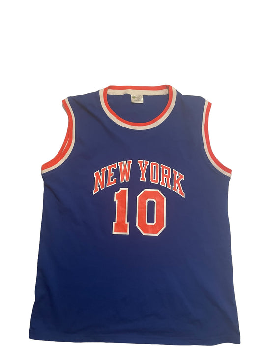 Vintage Walt “Clyde” Frazier New York Knicks Jersey size L/XL