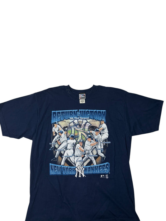 Vintage 1999 New York Yankees return to the sequel t-shirt