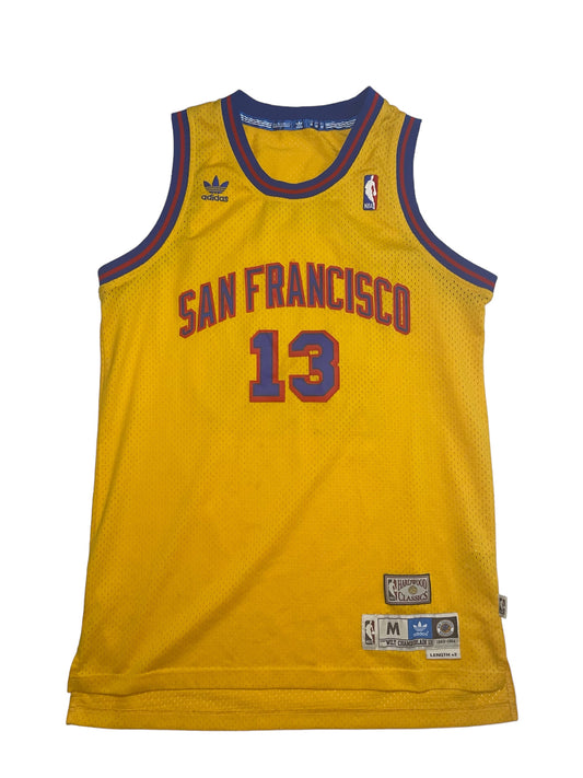 Wilt Chamberlain San Fransisco Warriors Retro Basketball jersey size Medium