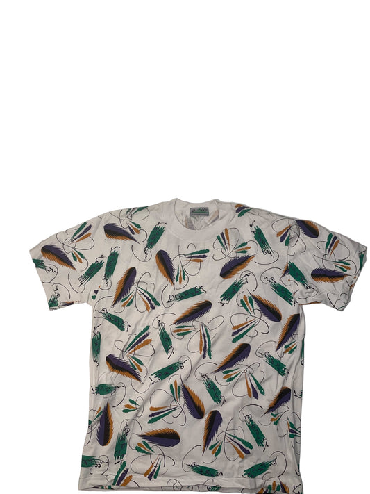 Vintage Fishing Lure all over print T shirt