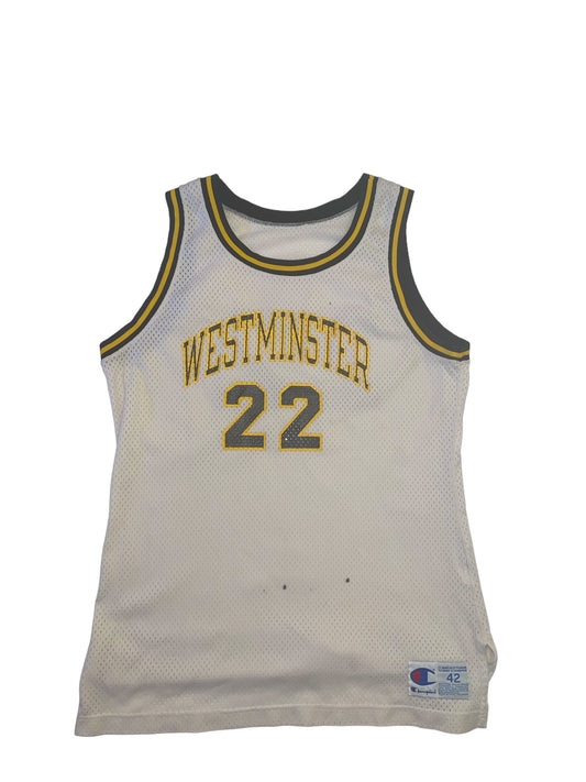 Vintage Westminster College Basketball jersey size 42