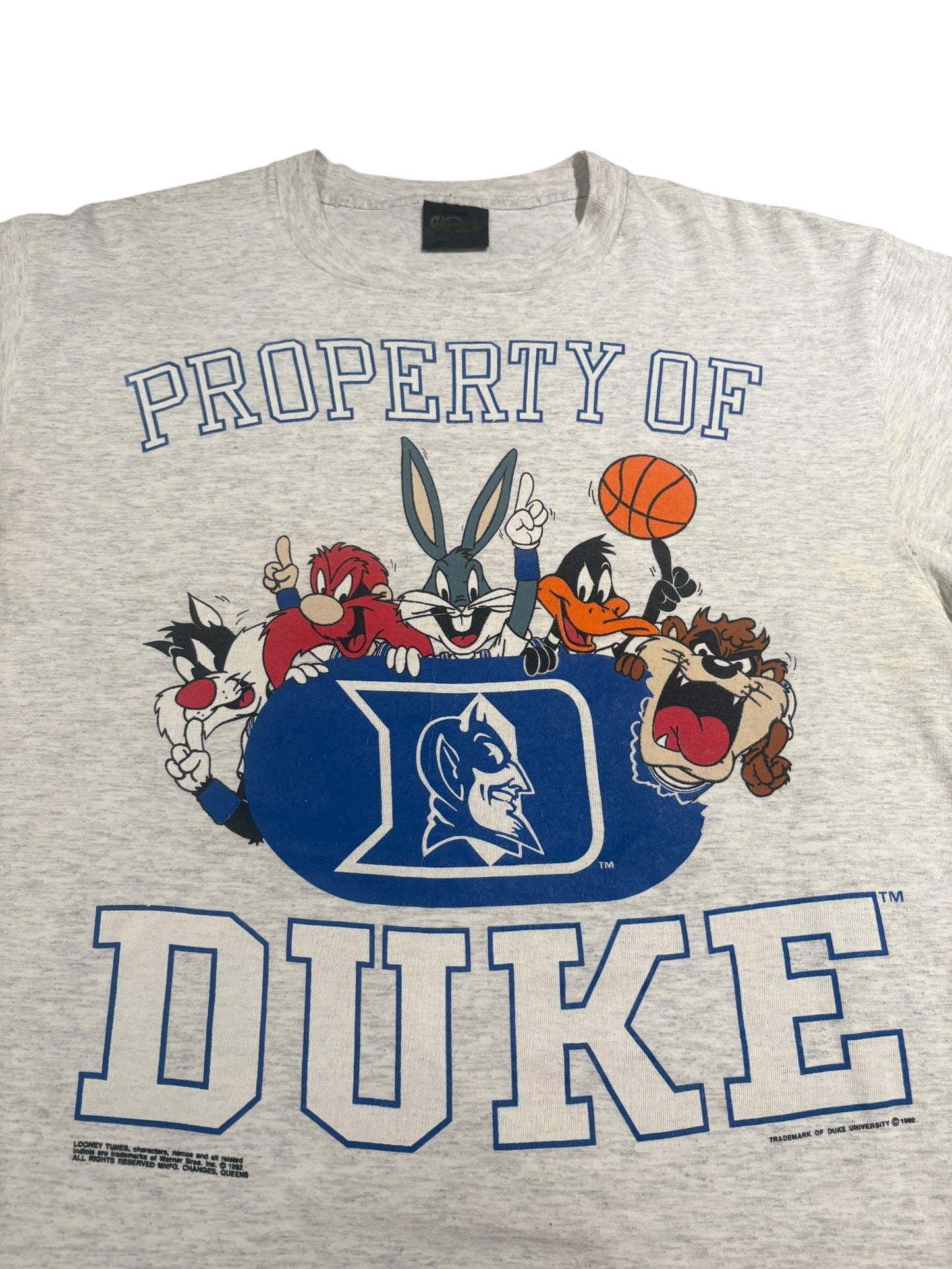 Vintage Looney Tunes Duke Blue Devils tee