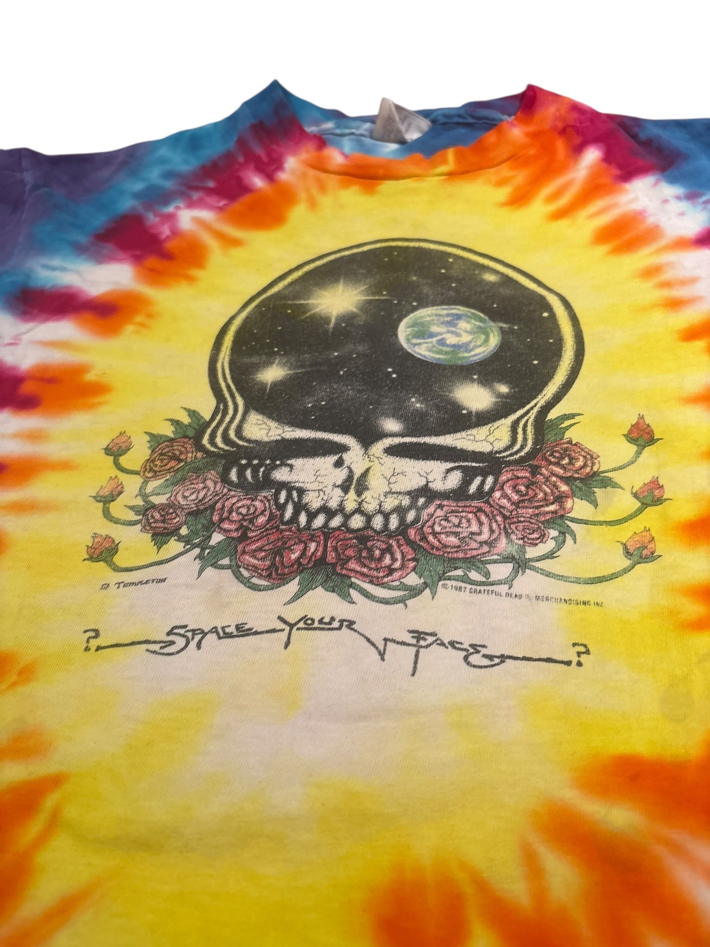 1987 Grateful Dead melt your face tee
