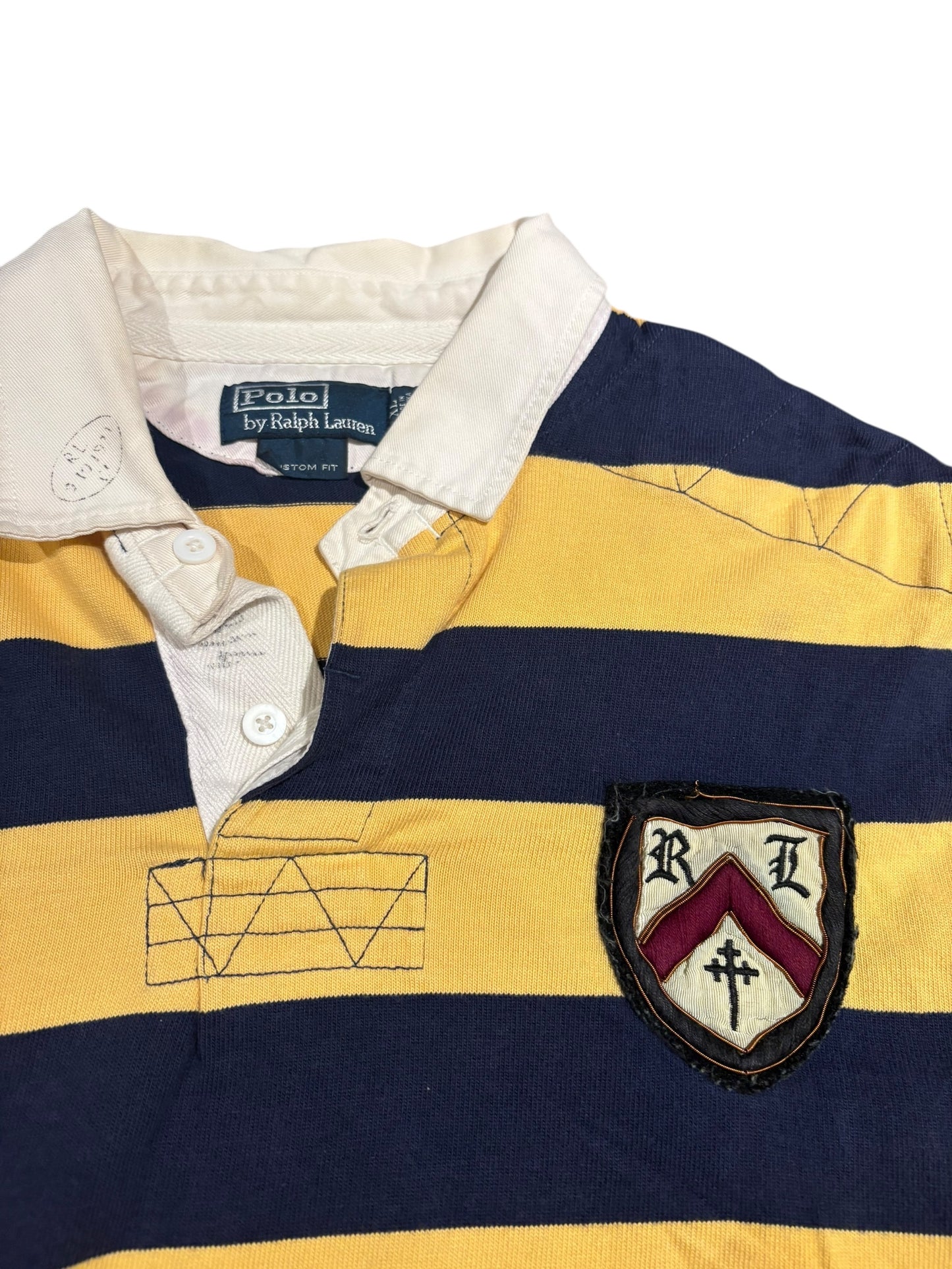 Vintage polo Ralph Lauren striped rugby