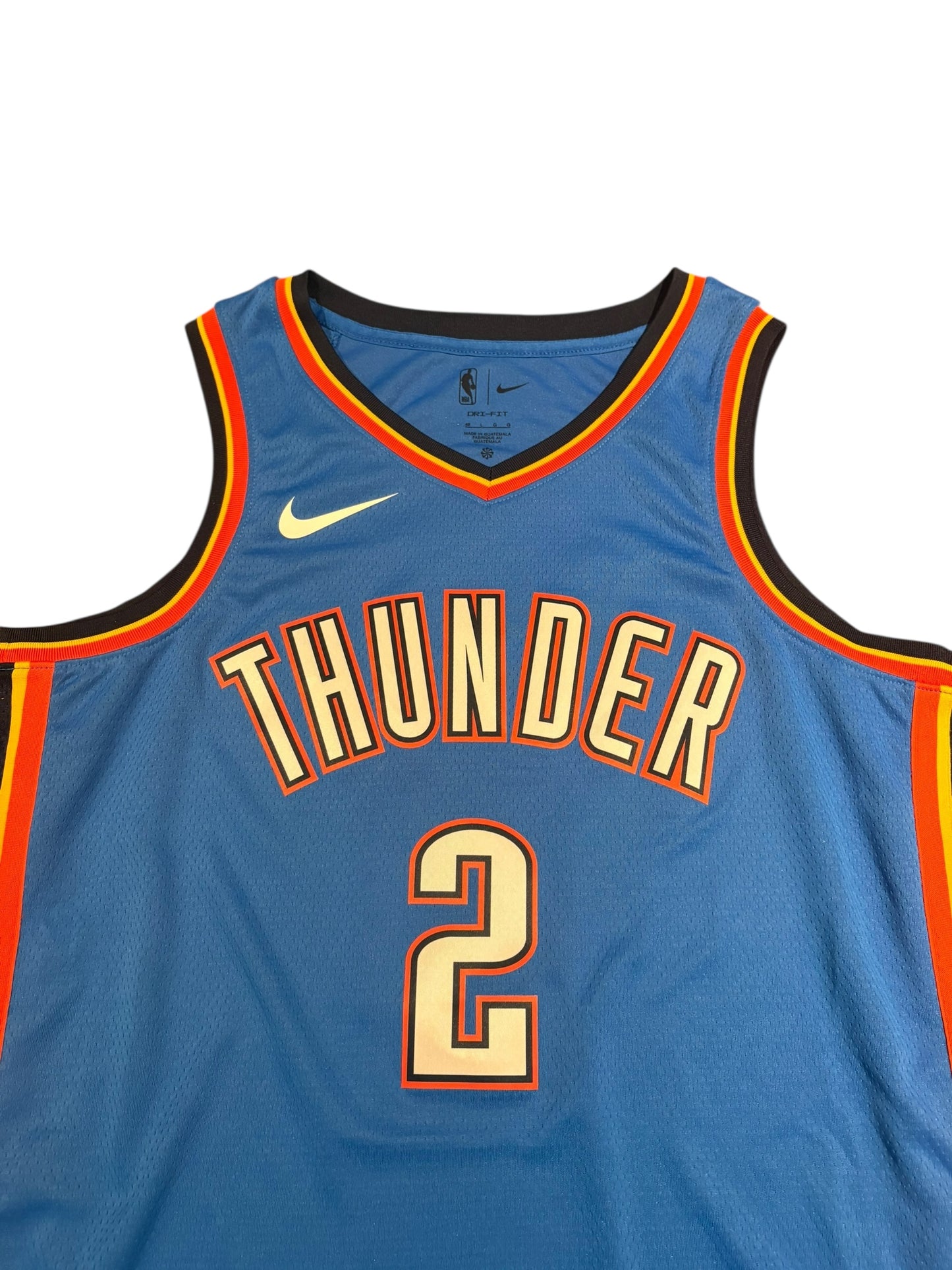 Nike Oklahoma City Thunder Shai Gilgeous-Alexander jersey size large