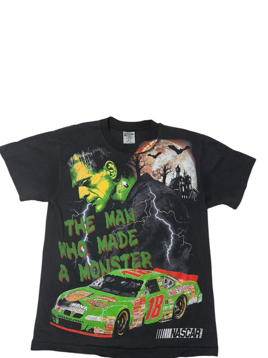 Frankenstein x nascar modern bootleg tee