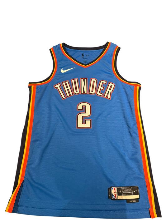 Nike Oklahoma City Thunder Shai Gilgeous-Alexander jersey size large