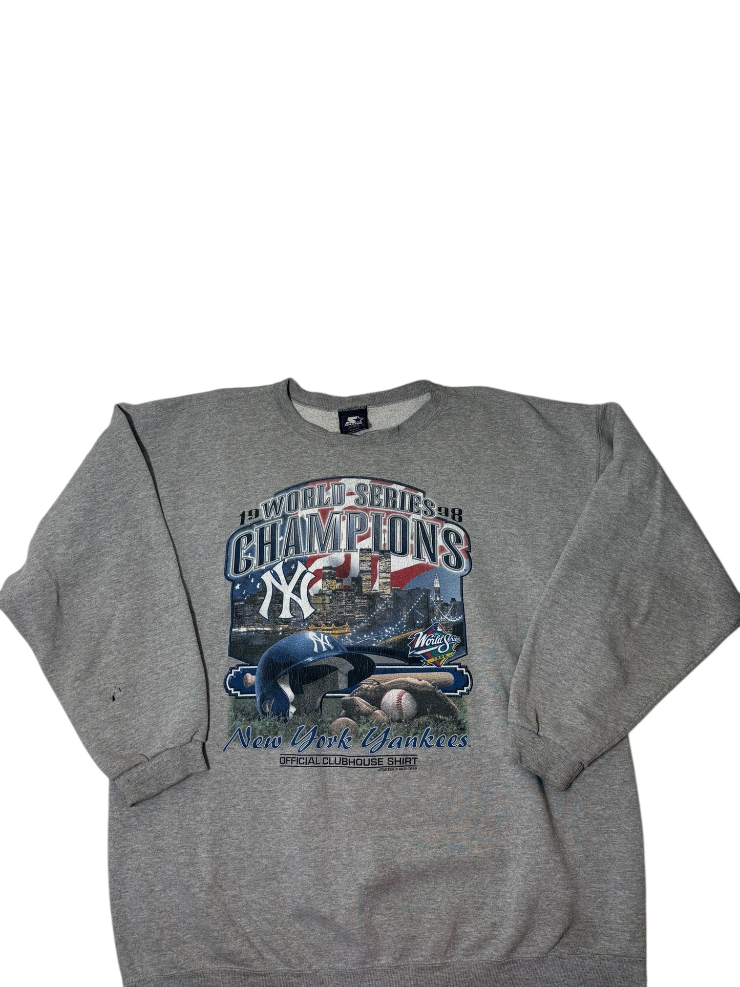 Vintage 1998 NY Yankees World Series crewneck