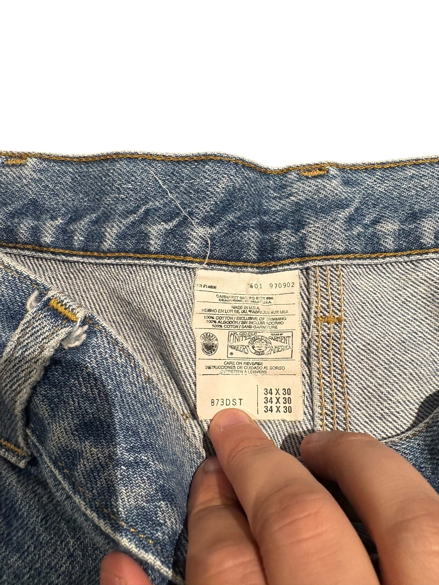 Vintage Carhartt Double Knee jeans 34 x 30