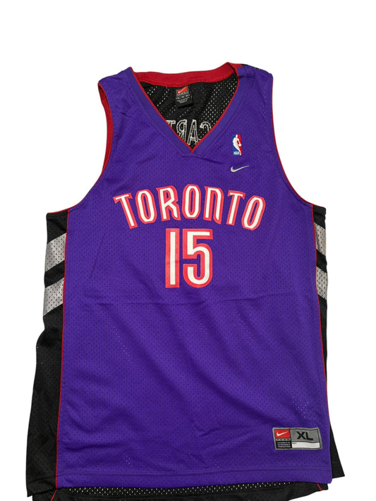 Vintage Toronto Raptors Vince Carter basketball jersey size XL