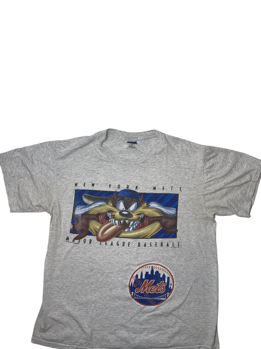 Vintage 1998 New York Mets x Looney tunes Baseball T shirt