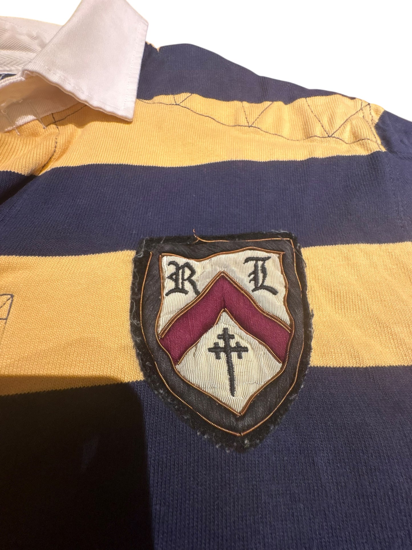 Vintage polo Ralph Lauren striped rugby