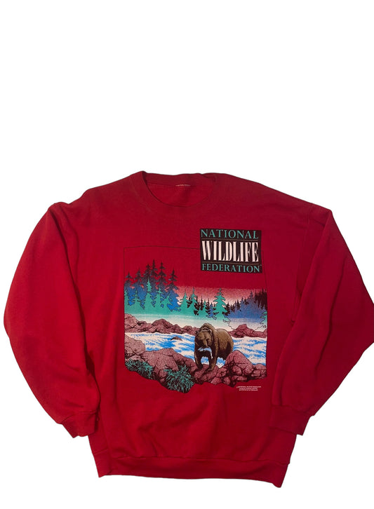 Vintage 1990 National Wildlife Federation Crewneck