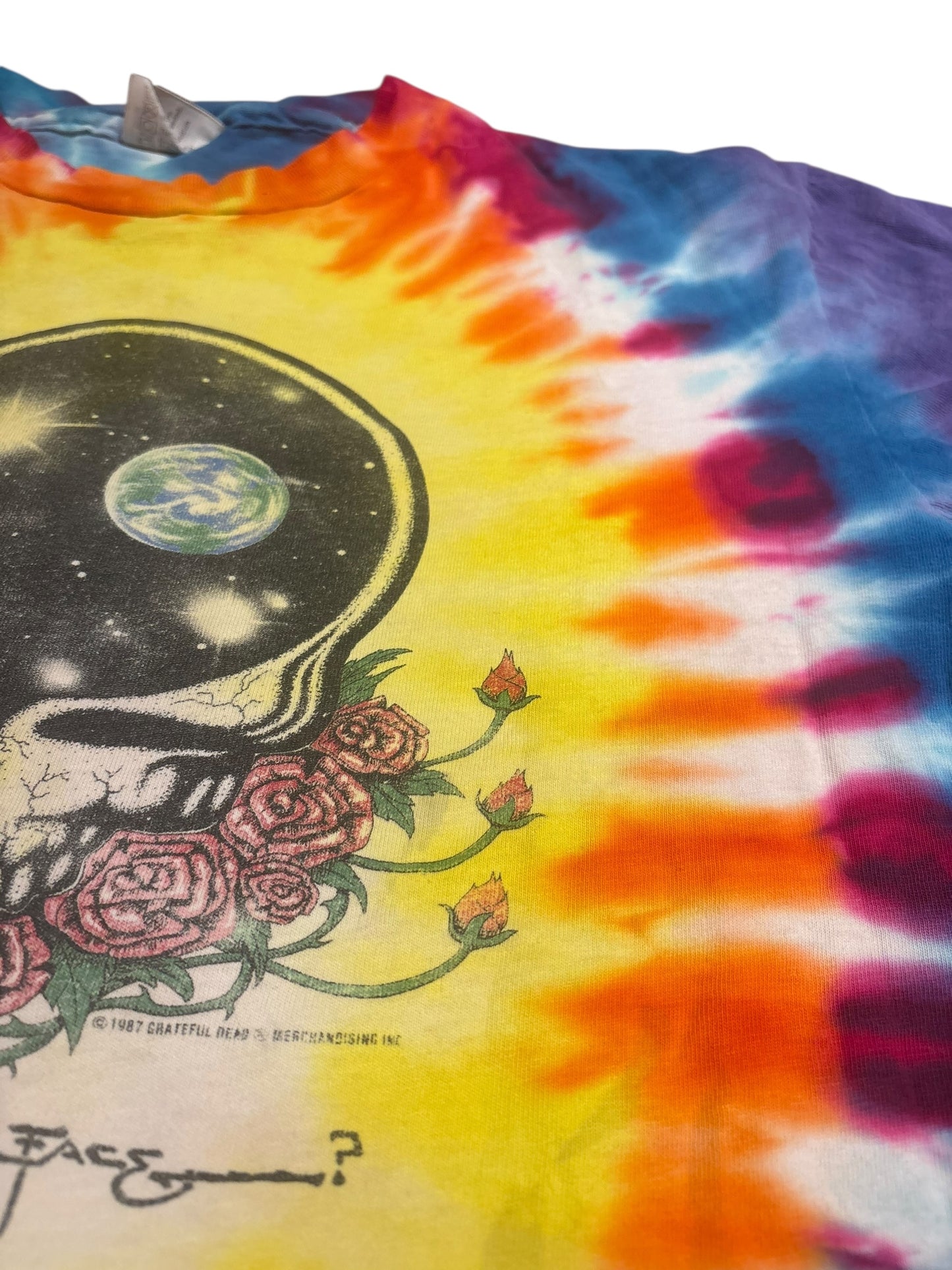 1987 Grateful Dead melt your face tee