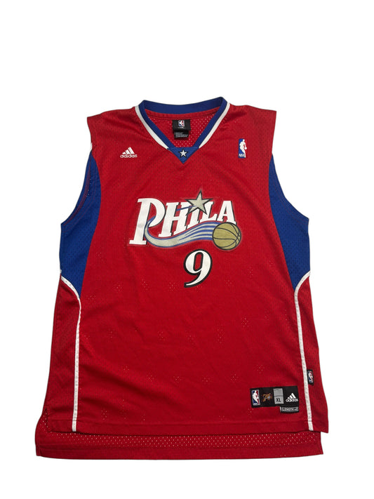 Y2K Andre Iguodala Philadelphia size youth XL
