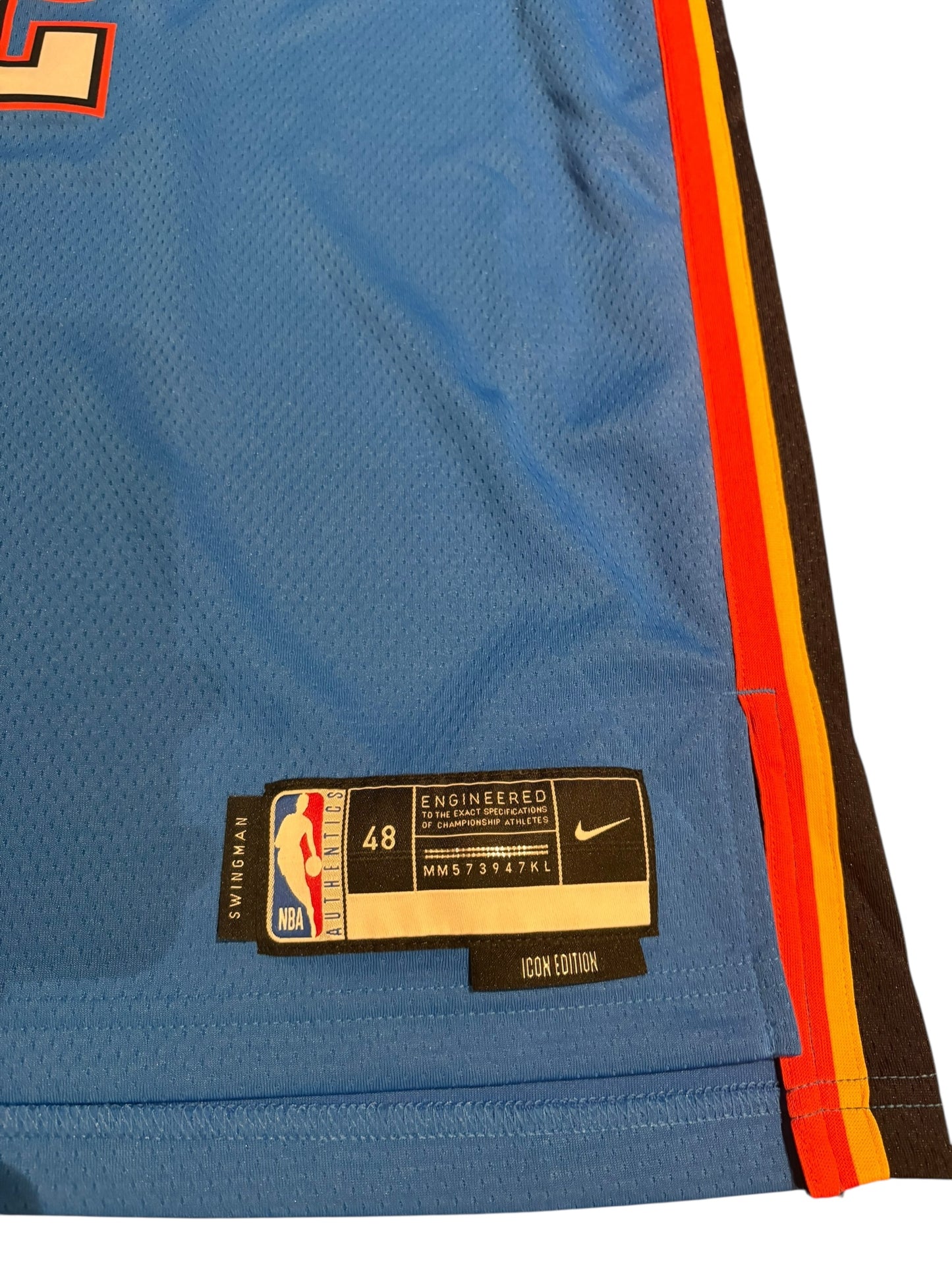 Nike Oklahoma City Thunder Shai Gilgeous-Alexander jersey size large