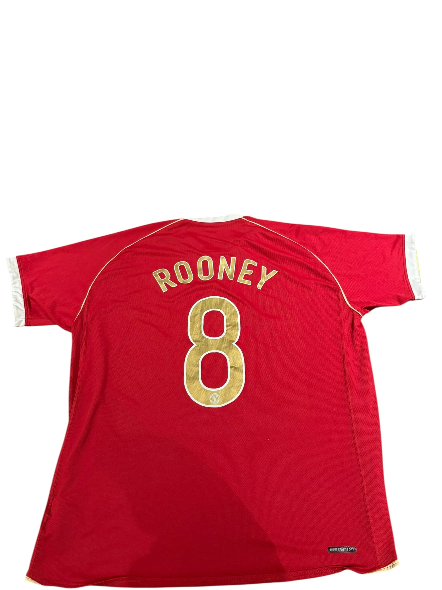 2004 Manchester United Wayne Rooney jersey size XXL