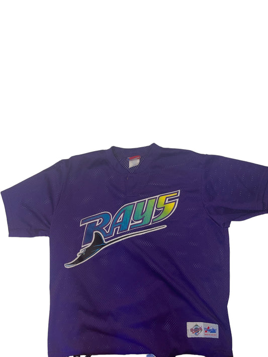 Vintage Tampa Bay Devil Rays Batting practice Jersey size XXL