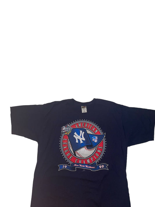 Vintage 1999 New York Yankees ALCS T shirt