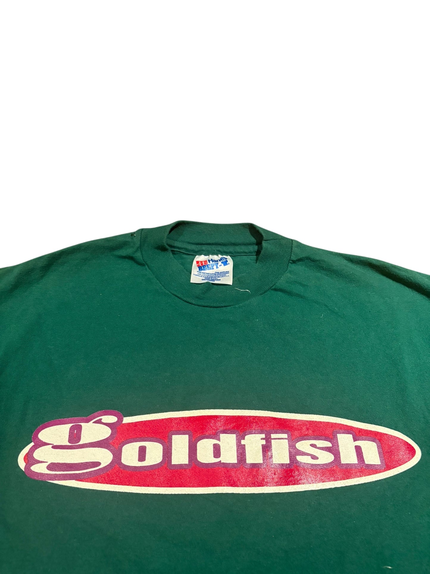 Vintage Goldfish logo tee