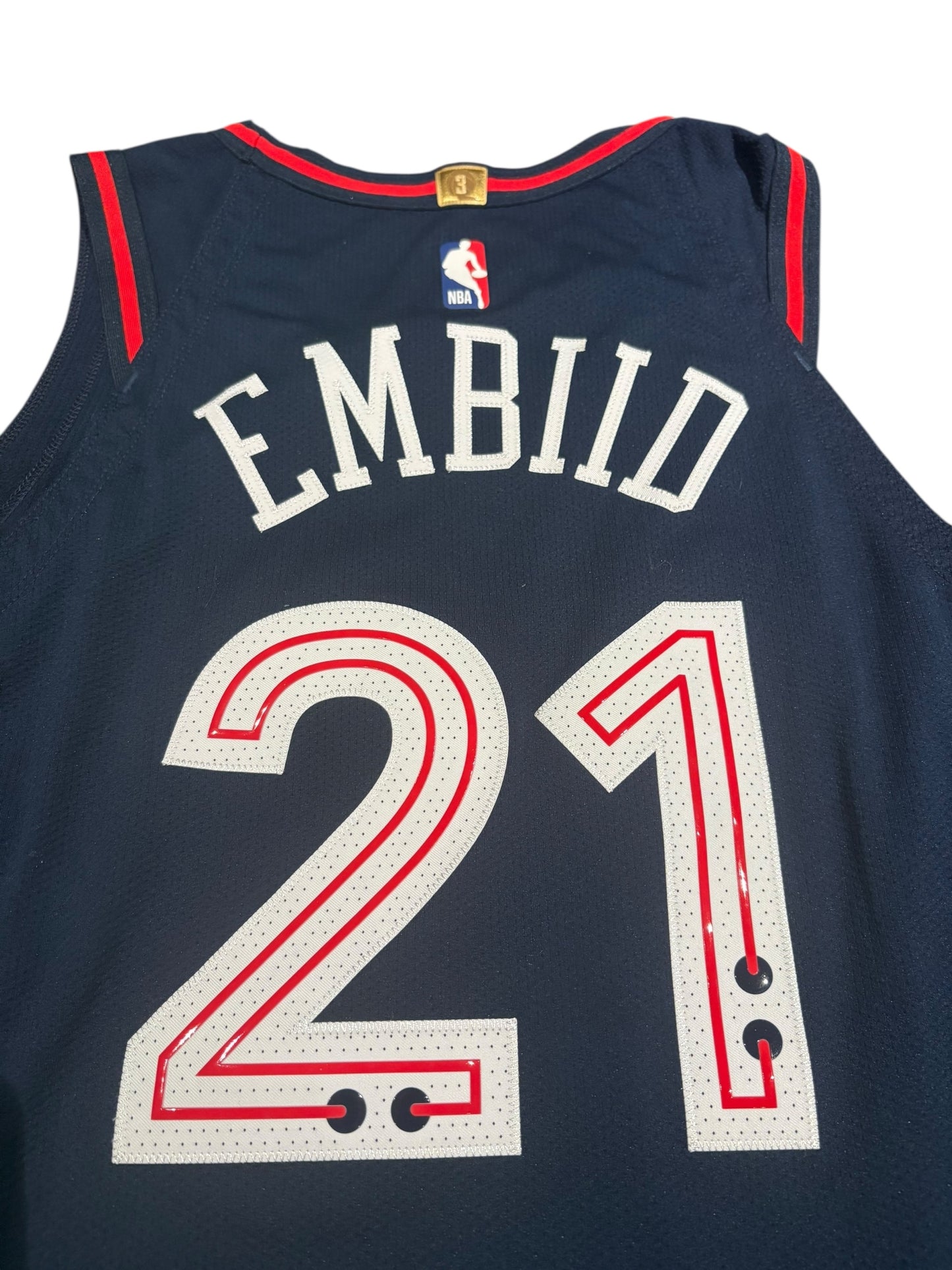 Philadelphia 76ers Joel embiid city edition jersey size medium