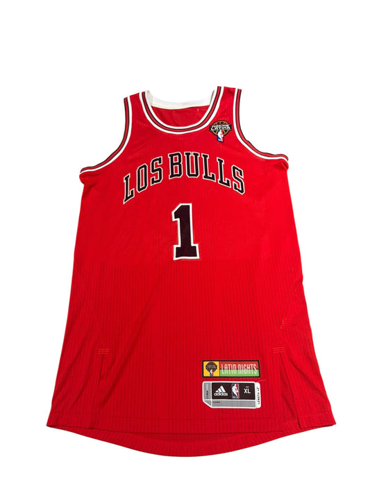 2011 Latin nights Derek Rose Pro cut jersey size XL+2