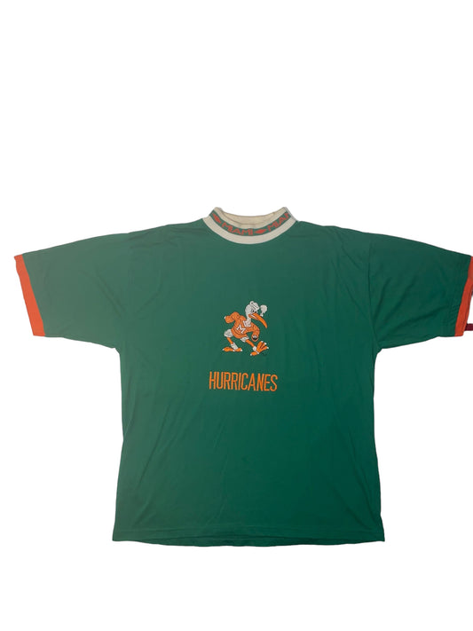 Vintage University of Miami Hurricanes Double stitched T shirt