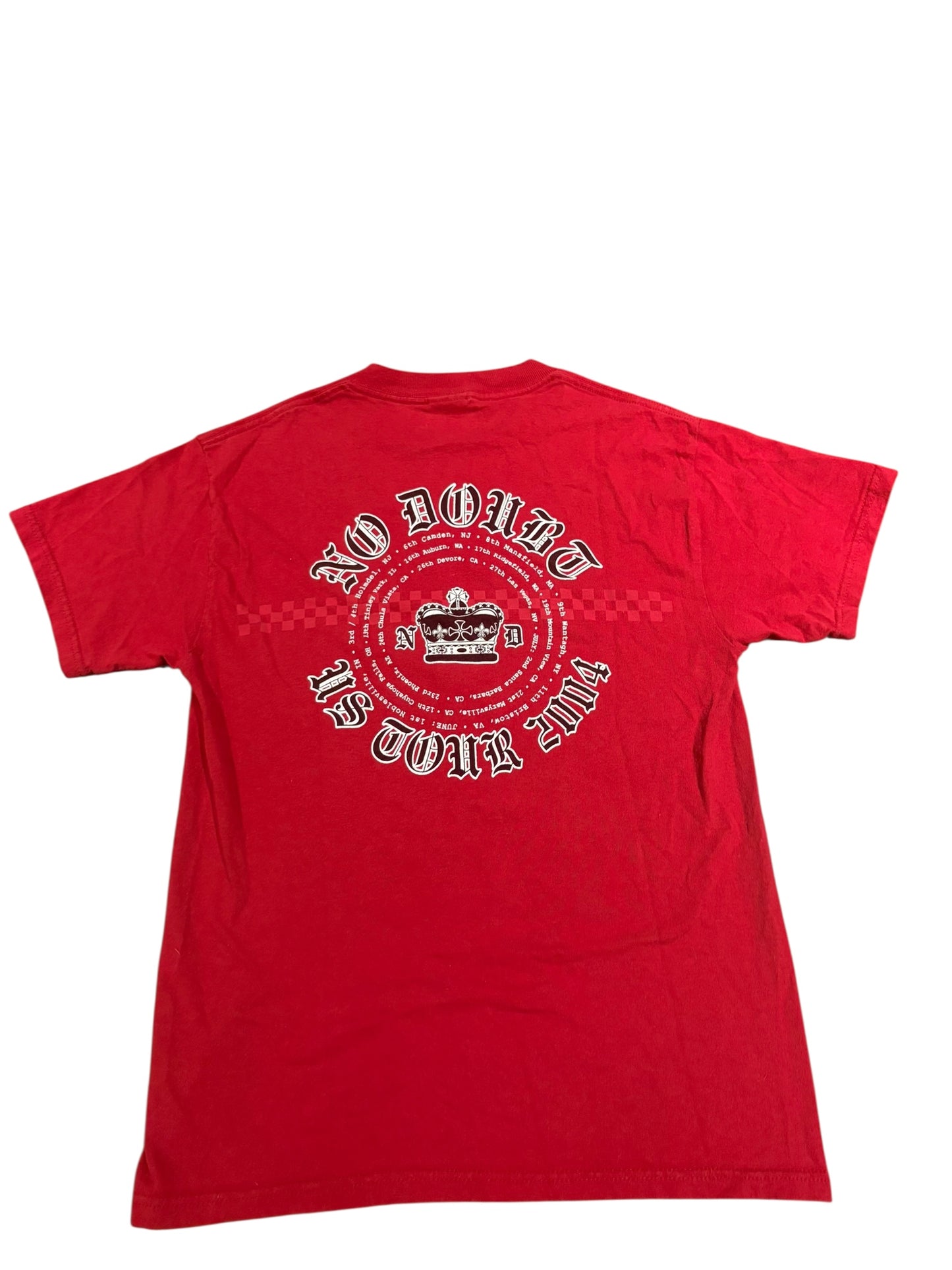 Vintage 2004 no doubt US tour shirt