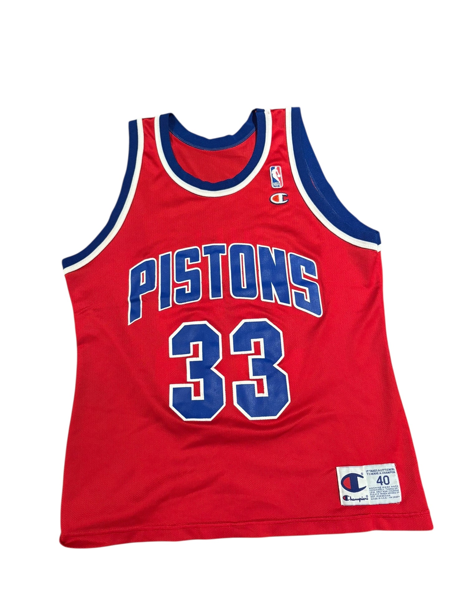 Vintage Grant hill Detroit pistons jersey size 40