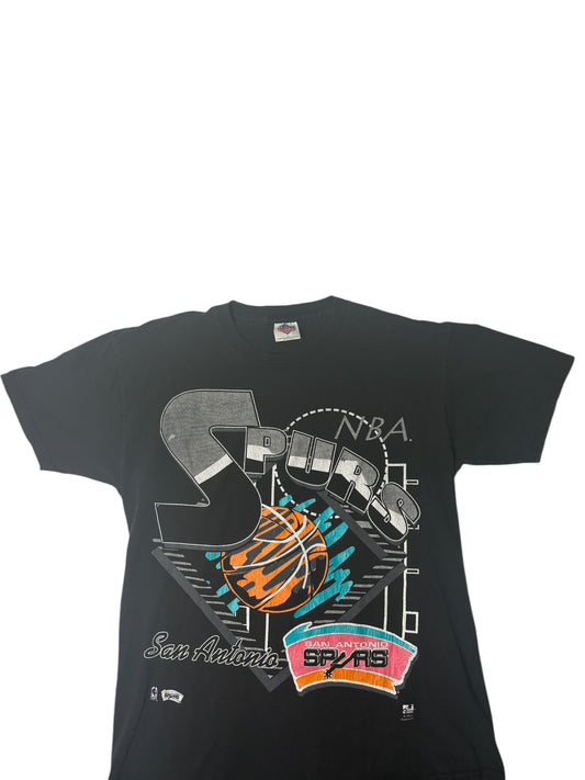 Vintage 1990s San Antonio Spurs splash tee